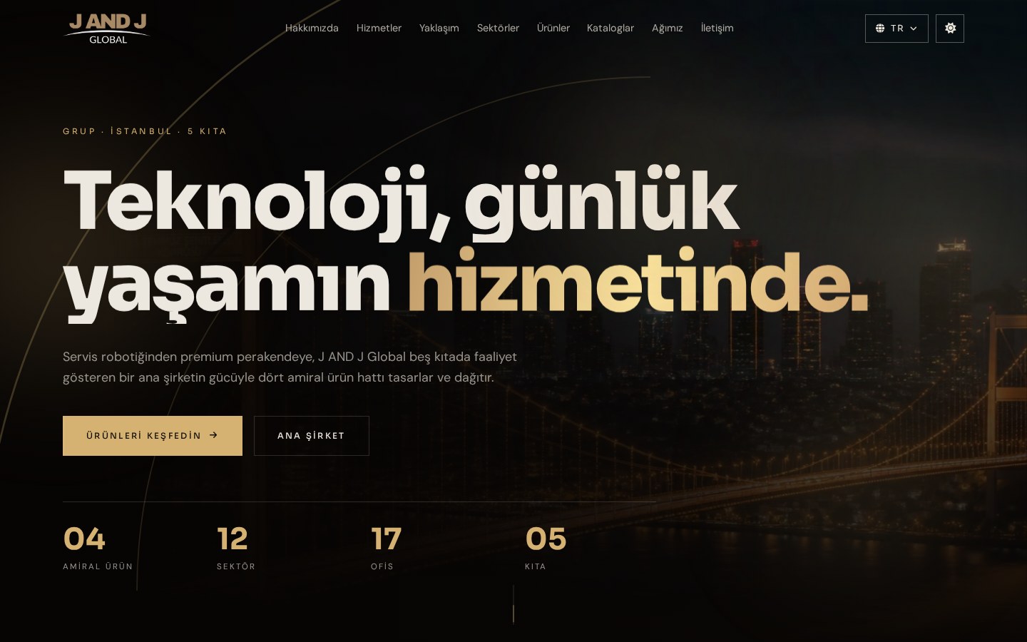 J&J Global website by Webina